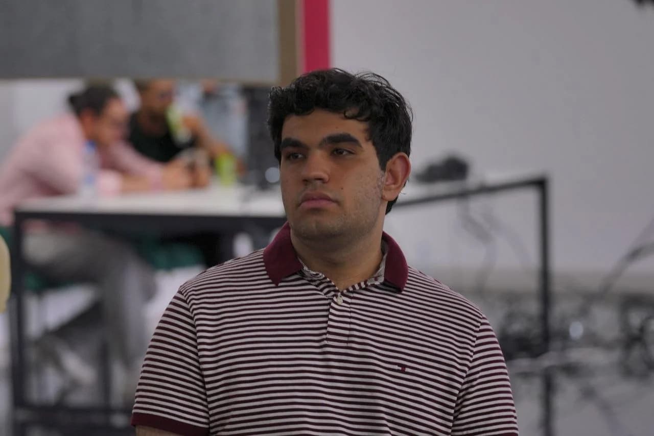 Ali attending a DevOps class