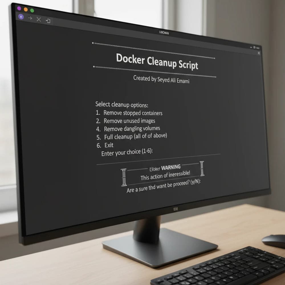 Docker Cleanup Tool project screenshot