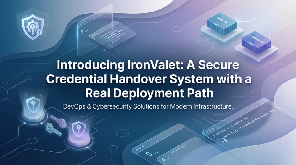 Thumbnail of Introducing IronValet: a secure credential handover system with real deployment paths